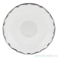 Набор блюдец 15 см 6 шт &quot;Офелия /Отводка платина 2841&quot; / 351405