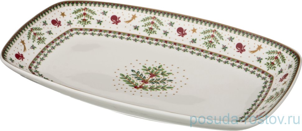 Блюдо 30 х 19 см прямоугольное "christmas collection" / 192379