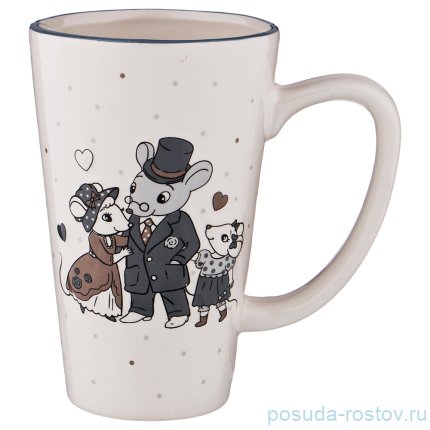 Кружка 700 мл &quot;Ля мур /Мышки /Agness&quot;  / 191607