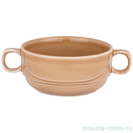 Бульонница 380 мл &quot;Tint /Мокко&quot; (6шт.) / 263510