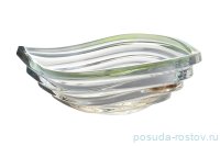 Ваза для фруктов 30 см &quot;Вэйв /Янтарно-зеленая&quot; R-G / 131783