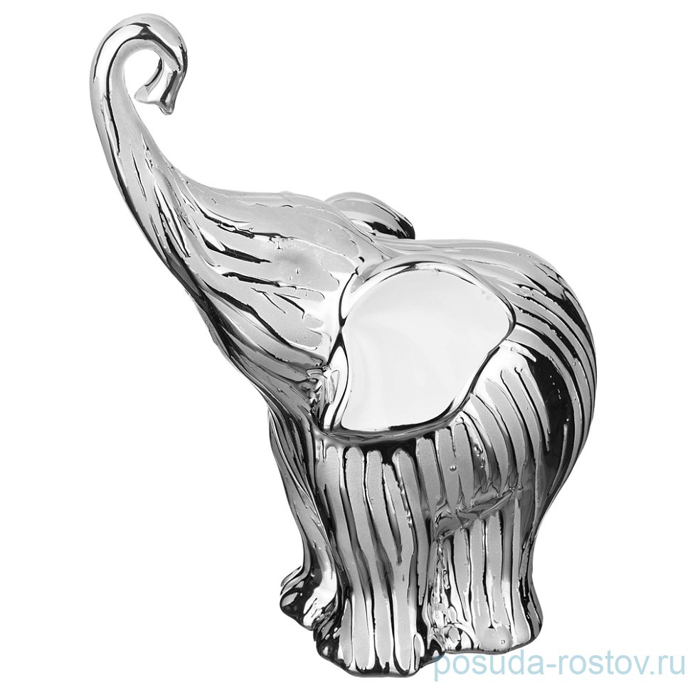 Статуэтка 21 х 11 х 27 см "Слон /Серебряная коллекция" / 193038