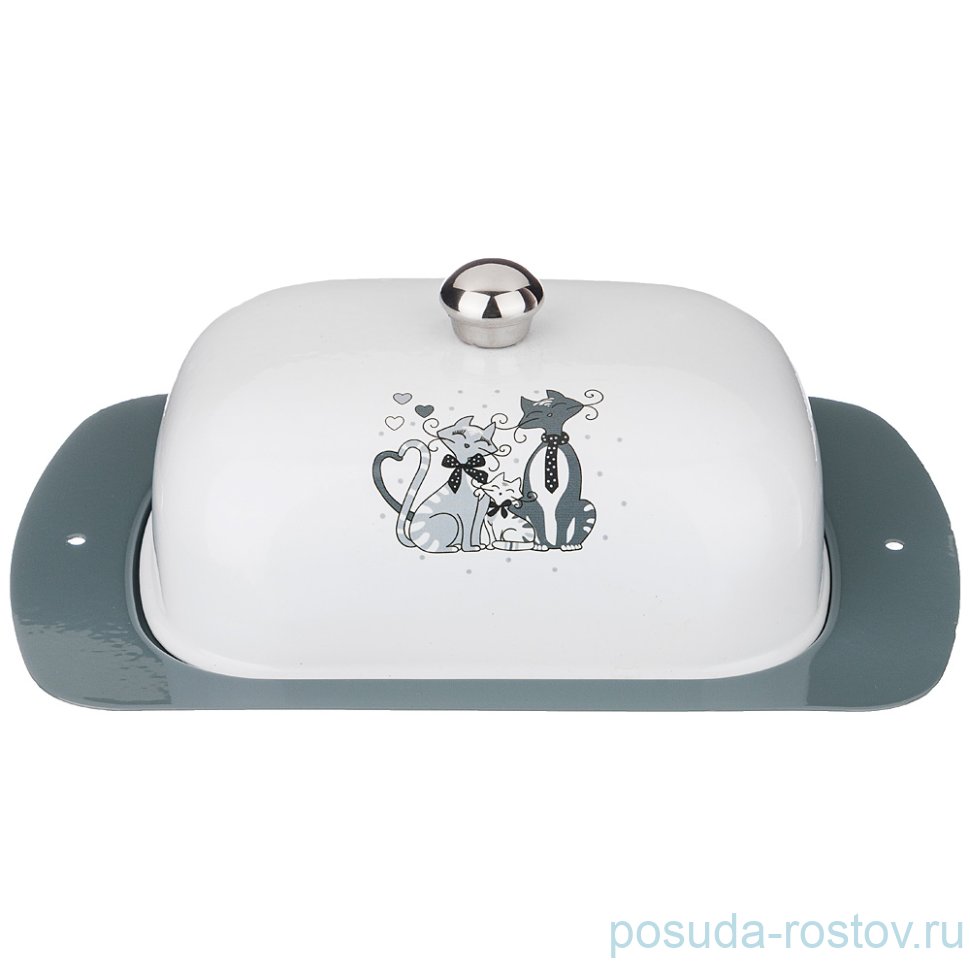 Масленка 18,5 х 12 х 6 см "Ля Мур" / 194363