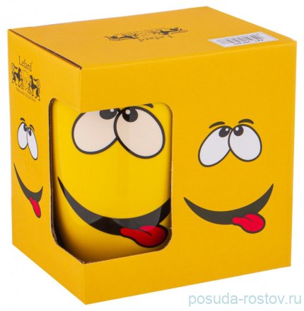 Кружка 340 мл &quot;смайл&quot; / 258947