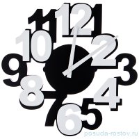 Часы настенные 36 см кварцевые &quot;ЦИФРЫ&quot; / 198439