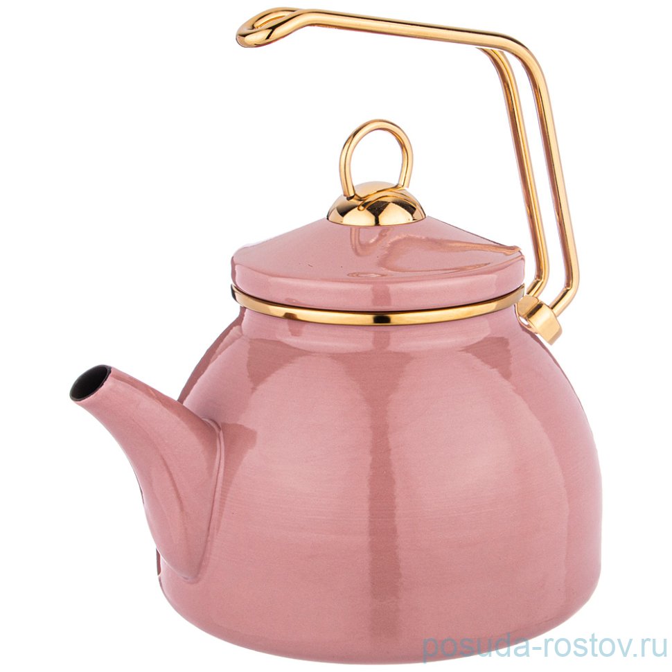 Чайник 2,3 л эмалированный розовый "Agness /Deluxe" / 220894 Чайник 2,3 л эмалированный розовый "Agness /Deluxe" / 220894