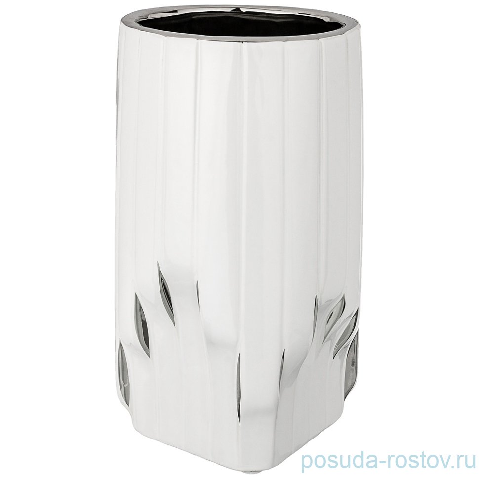 Ваза для цветов 25 см декоративная "Серебряная коллекция" / 193097