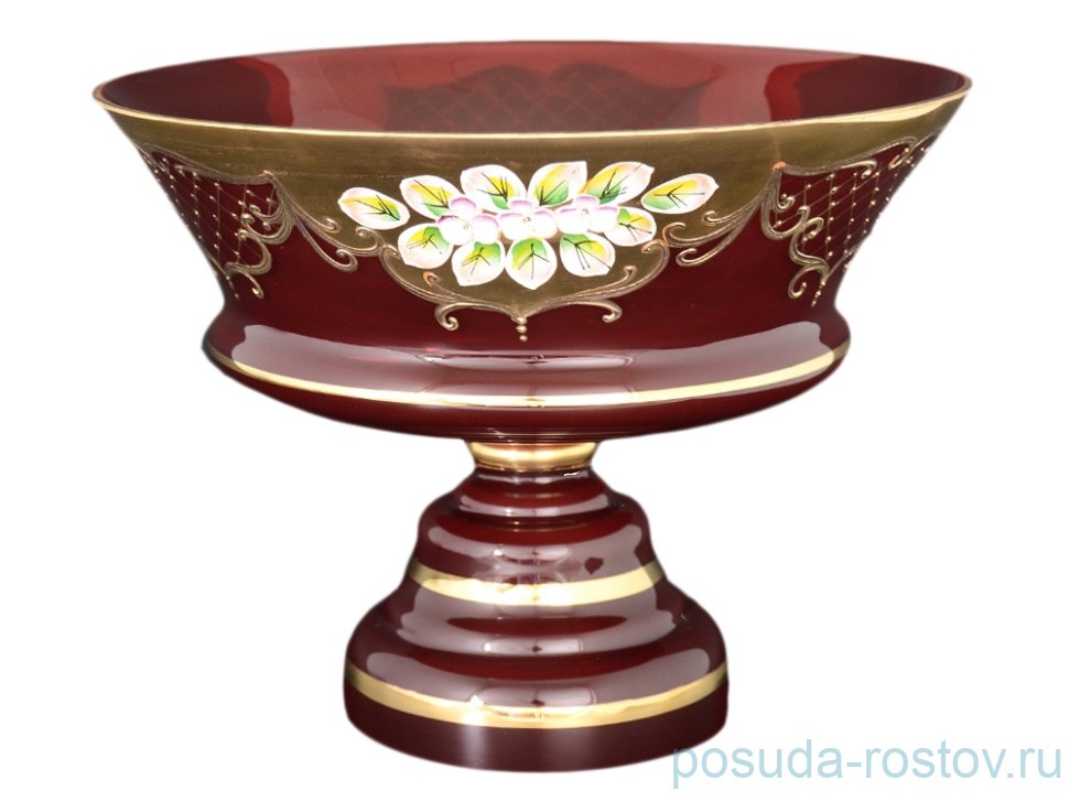 Фруктовница 32 см н/н "Лепка красная /5365" S-A / 072947