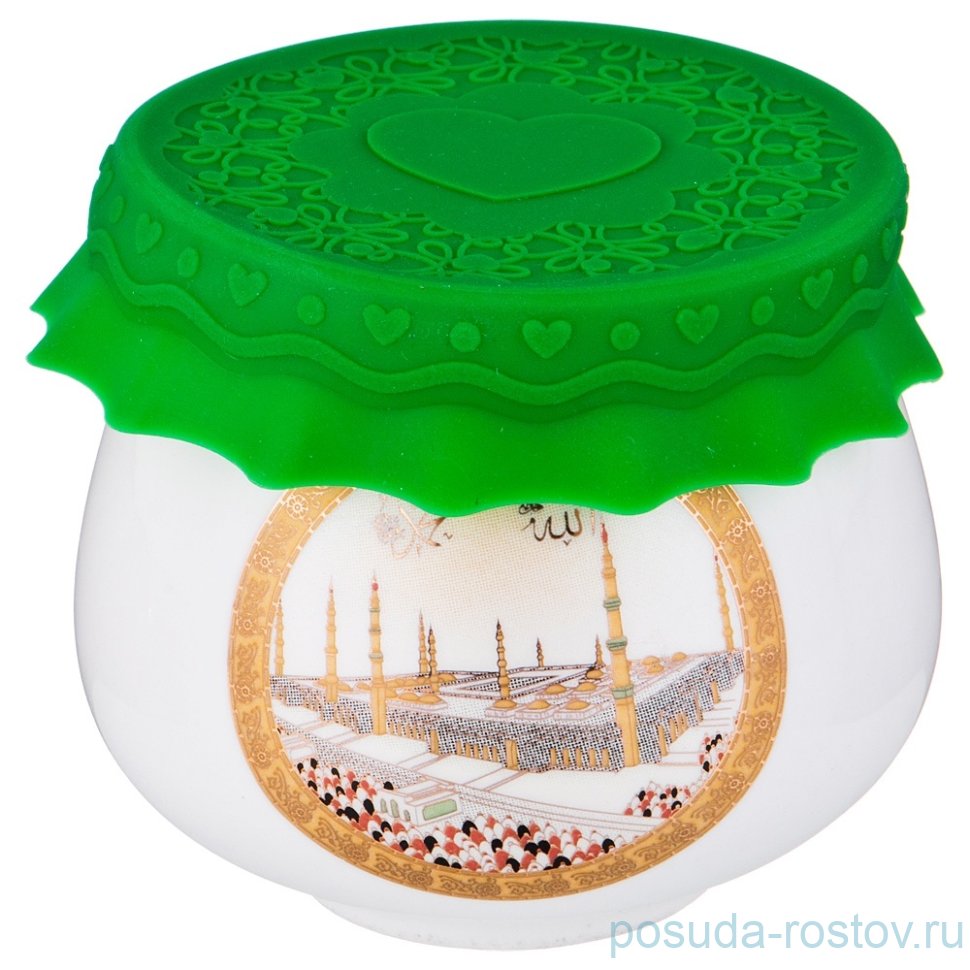 Емкость для меда/варенья 180 мл с силиконовой крышкой "Сура" / 190439