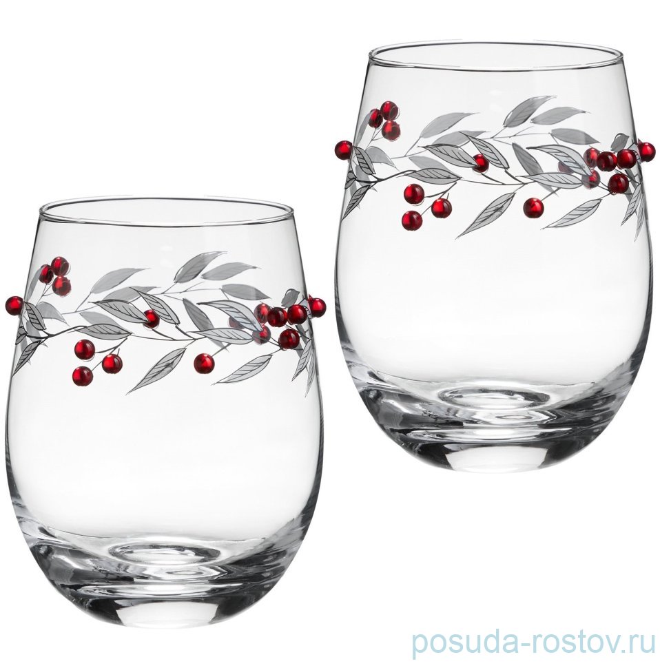 Стаканы для виски 520 мл 2 шт "Berry dreams" / 379604
