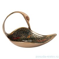 Блюдо сервировочное лебедь диаметр=13см / 364369