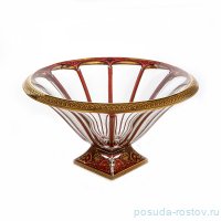 Ваза для фруктов 33 см &quot;Панел /Империя /Красная&quot; / 108753