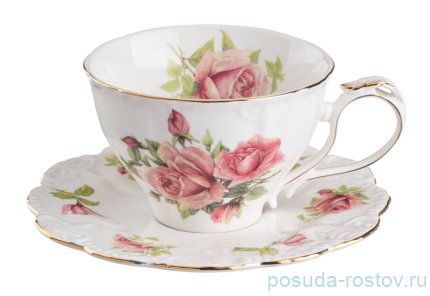 Набор чайных пар 300 мл 6 шт &quot;Жаклин&quot; / 186450