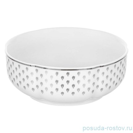 Салатник 14 см &quot;Соната /Платиновые цветочки&quot; / 366342