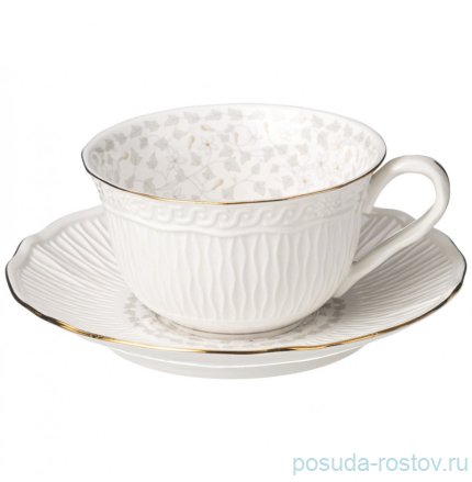 Набор чайных пар 250 мл 6 шт &quot;Вивьен /Вьюнок&quot; / 328869