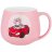 Кружка 350 мл &quot;Милая коровка /Розовая&quot; / 227180