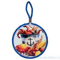 Подставка под горячее 10,8 см &quot;Морская&quot; / 188098
