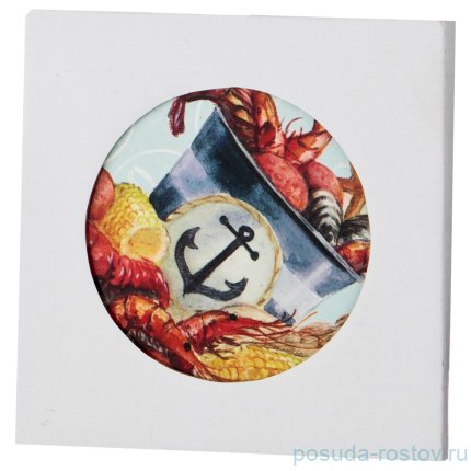 Подставка под горячее 10,8 см &quot;Морская&quot; / 188098