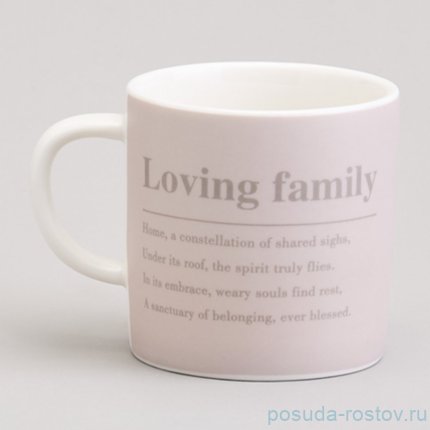 Чайная пара 210 мл &quot;Loving family&quot; / 368922