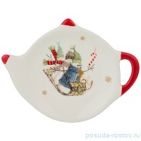 Подставка под чайные пакетики 12 х 8,5 х 1,5 см &quot;Зимняя забава&quot; / 215203