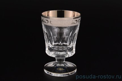 Стаканы для воды 220 мл 6 шт &quot;Романа /Платина&quot; / 061751