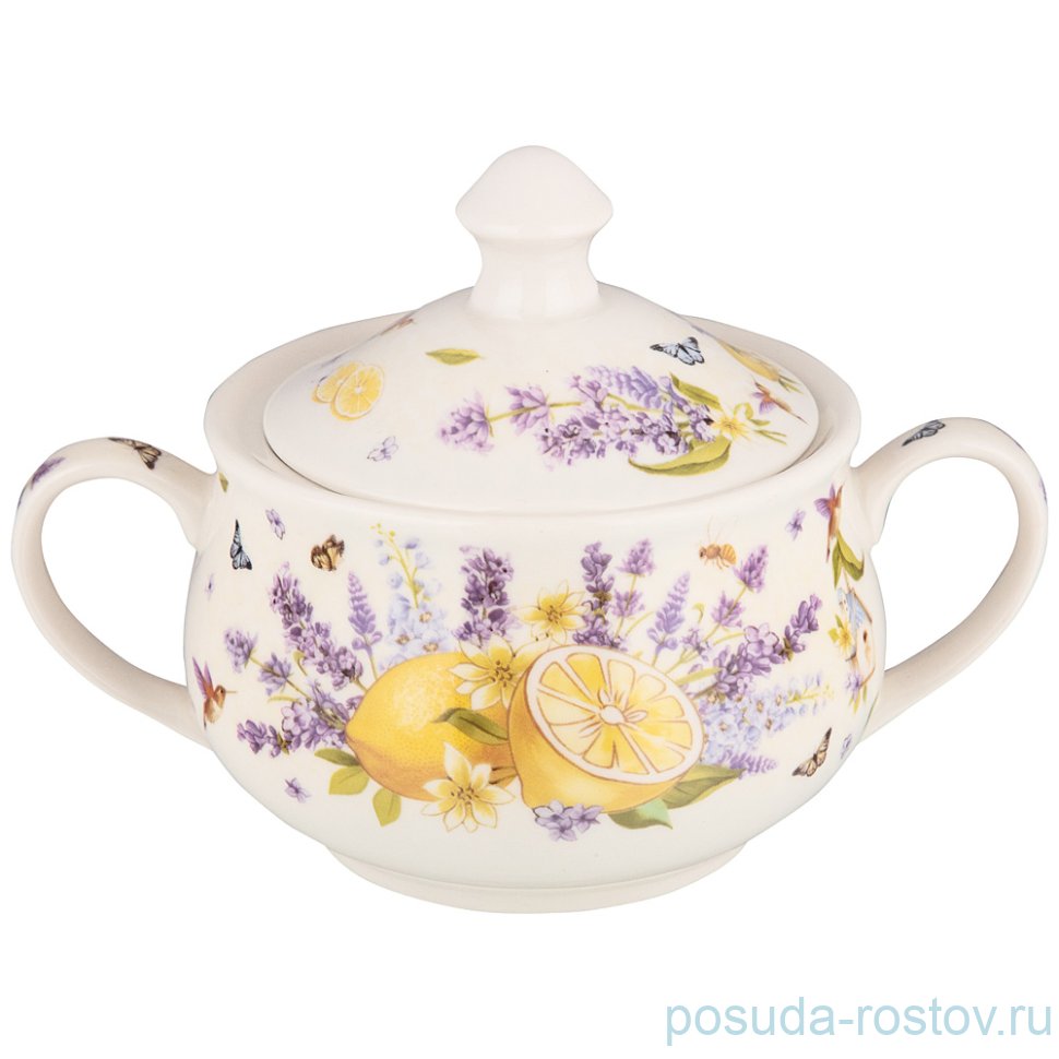 Сахарница 500 мл 12 см "Прованс /Лимоны" / 263489