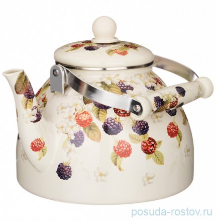 Чайник 4 л эмалированный &quot;Ежевика&quot; / 303816