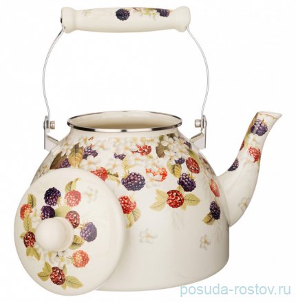 Чайник 4 л эмалированный &quot;Ежевика&quot; / 303816