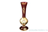 Ваза для цветов 16 см &quot;Лепка красная /8544&quot; / 042159