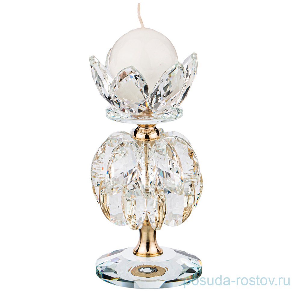 Подсвечник 7 х 15 см "magic crystal" / 233151 Подсвечник 7 х 15 см "magic crystal" / 233151