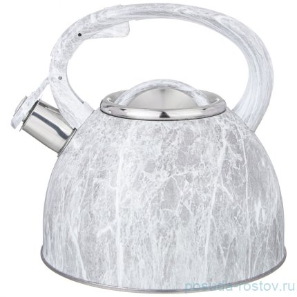 Чайник 2,5 л со свистком индукционное дно Agness / 347822