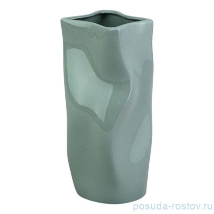 Ваза 11*11*21см цвет: мятный / 360767