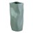 Ваза 11*11*21см цвет: мятный / 360767