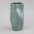 Ваза 11*11*21см цвет: мятный / 360767