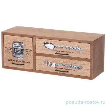 Шкатулка для кухонных аксессуаров 30 х 11 х 11,5 см / 353508