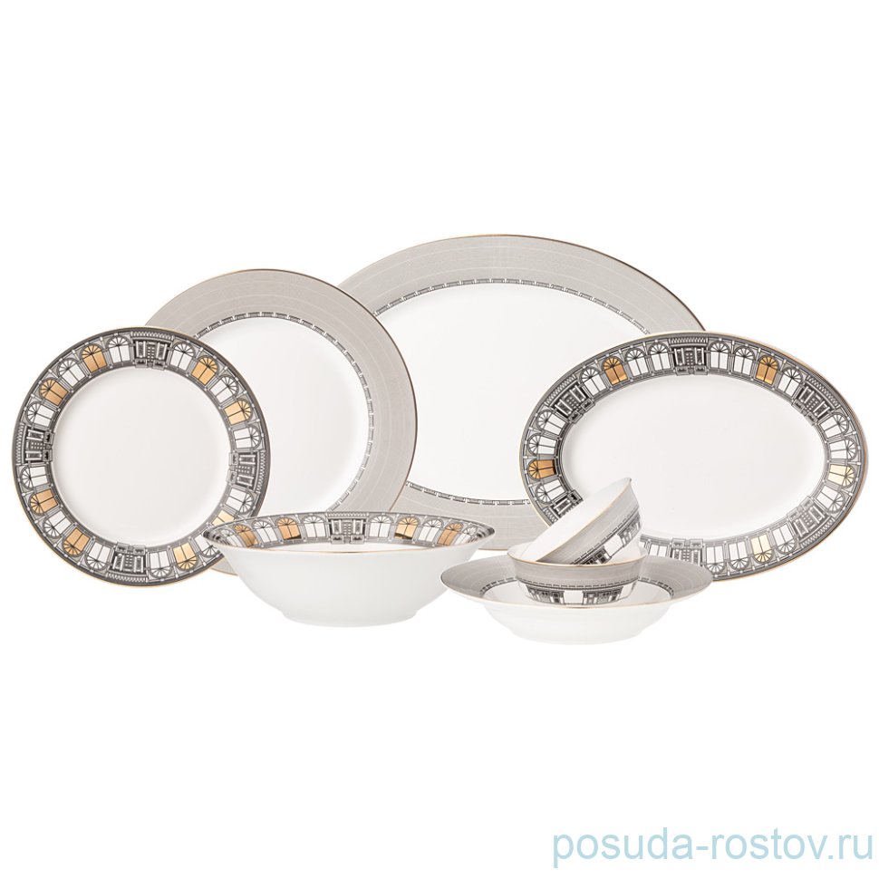 Столовый сервиз на 6 персон 23 предмета (без супника) "windows" / 275267 Столовый сервиз на 6 персон 23 предмета (без супника) "windows" / 275267