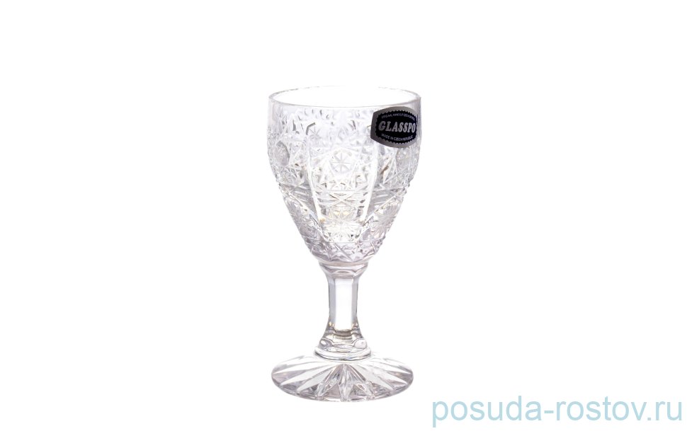 Рюмки 35 мл 6 шт "Glasspo /Хрусталь резной" / 153879
