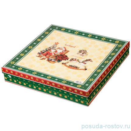 Тарелка 21 см 1 шт &quot;christmas collection /санта-клаус&quot; / 192383