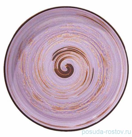 Тарелка 28 см сиреневая &quot;Spiral&quot;   / 327571