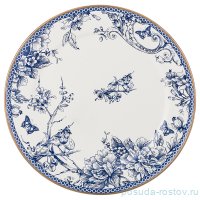 Блюдо 30 см круглое &quot;agness /винтаж /цветы и бабочки&quot; / 196377
