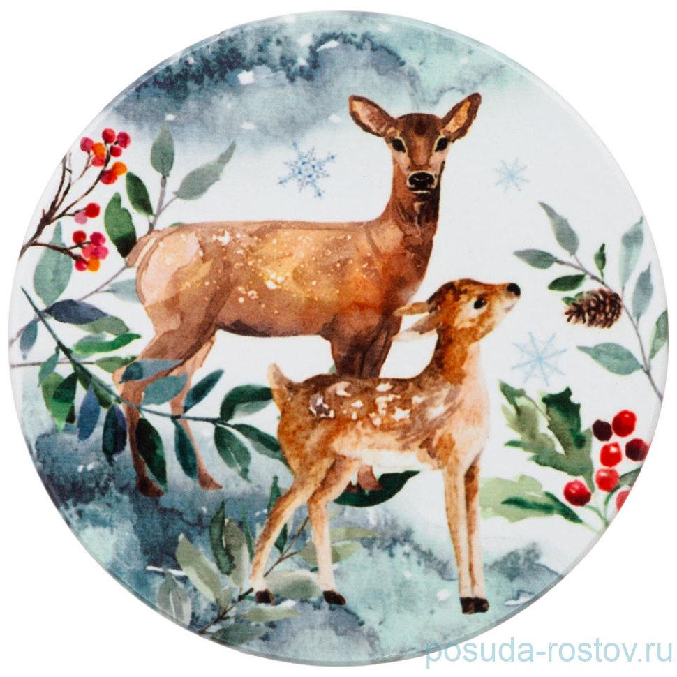 Подставка под горячее 10,3 см "Зимняя сказка" / 262785