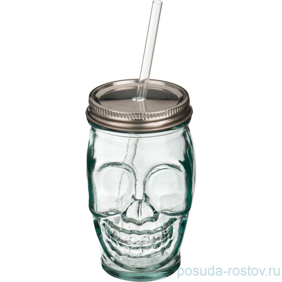 Стакан для смузи 450 мл "Череп"  / 172537