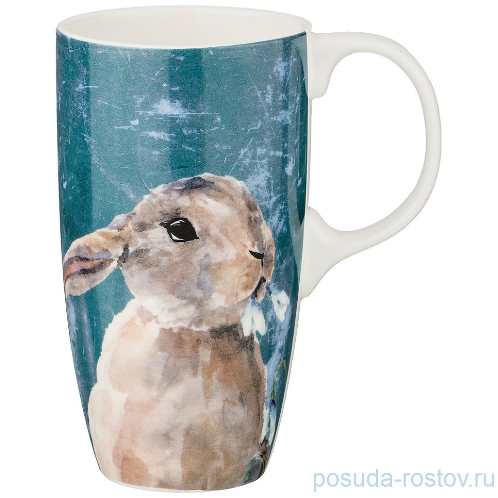 Кружка 600 мл "Лесная сказка /Заяц" / 210557