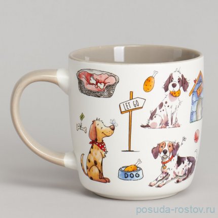 Кружка lefard 400мл dogs 9.0*5.6*9.3cm / 364259