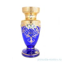 Ваза для цветов 35 см &quot;Лепка синяя&quot; / 084981
