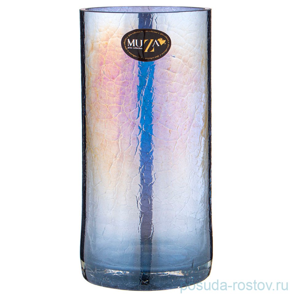 Ваза для цветов 12 х 25 см "cracle blue" / 312847 Ваза для цветов 12 х 25 см "cracle blue" / 312847