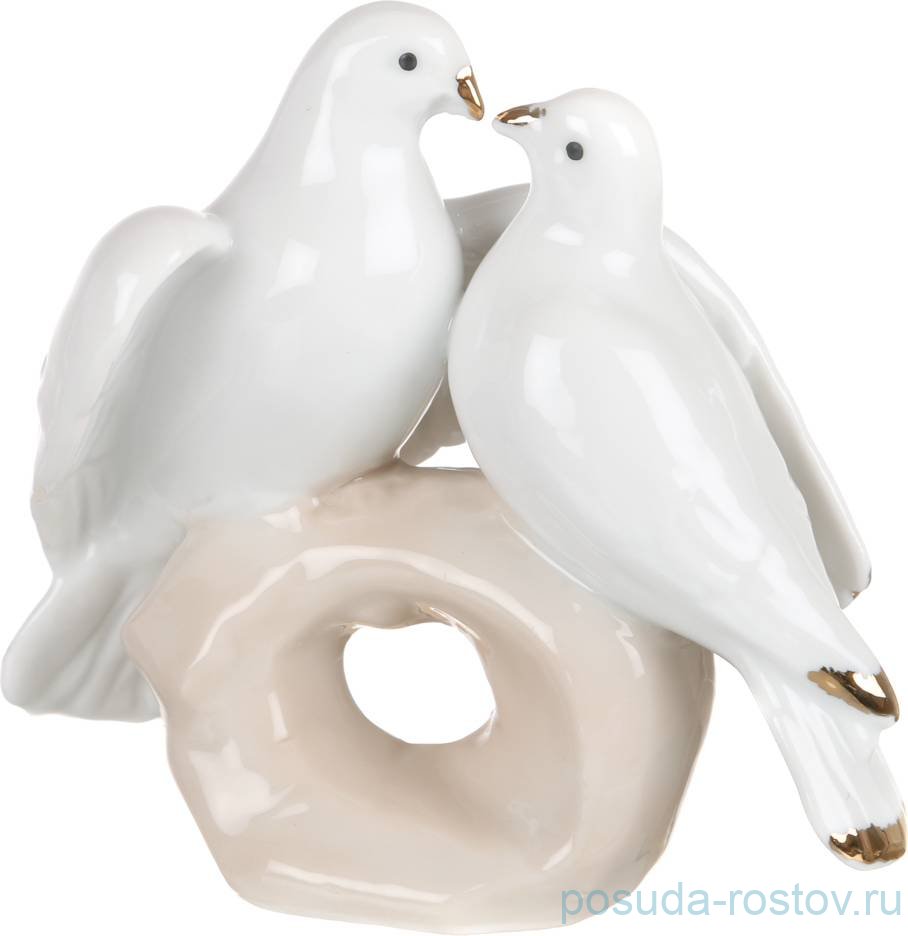 Фигурка 10 х 4 х 9 см "Голуби" / 197369