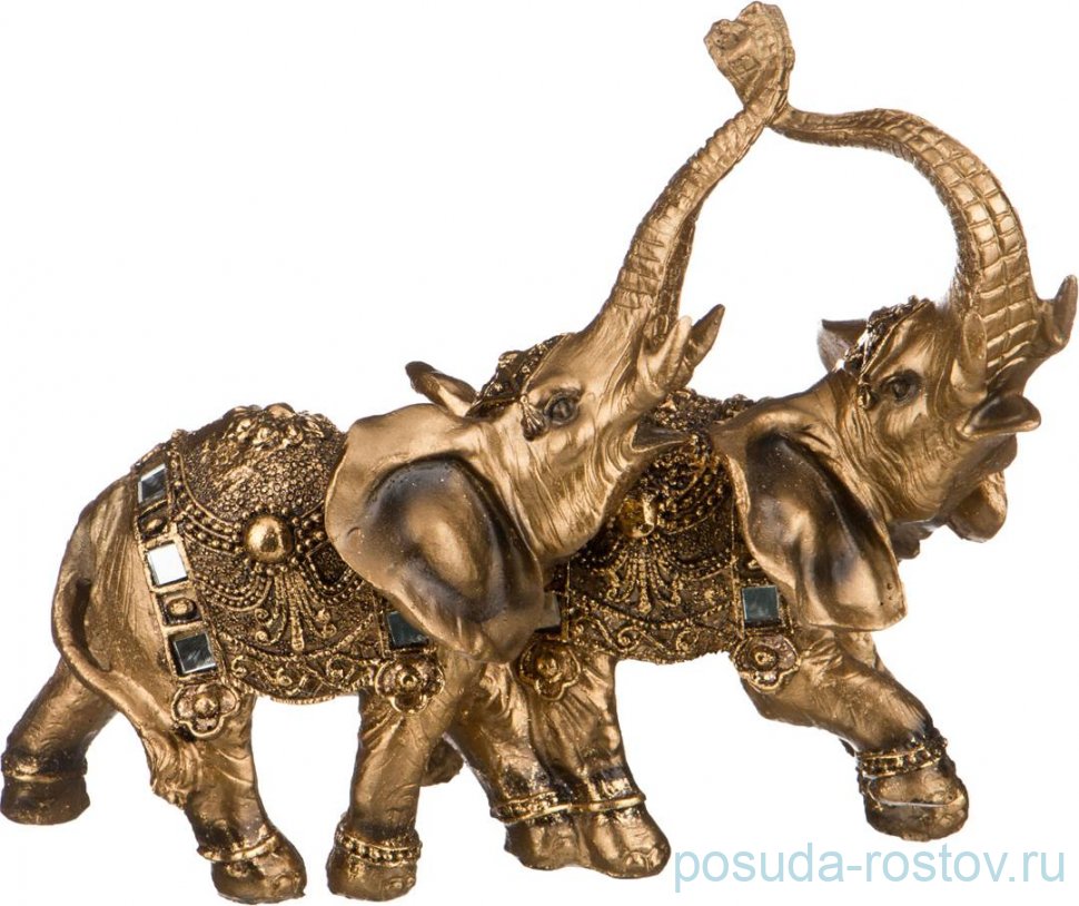 Фигурка 22,5 х 11 х 19 см "два слона" / 209488 Фигурка 22,5 х 11 х 19 см "два слона" / 209488