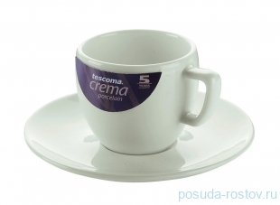 Кофейные пары 100 мл 6 шт для эспрессо &quot;Tescoma /CREMA /Без декора&quot; / 142601