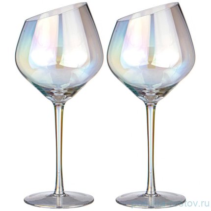 Бокалы для красного вина 550 мл 2 шт &quot;daisy rainbow&quot; / 337662